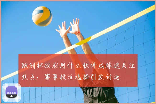 欧洲杯投彩用什么软件成球迷关注焦点,赛事投注选择引发讨论