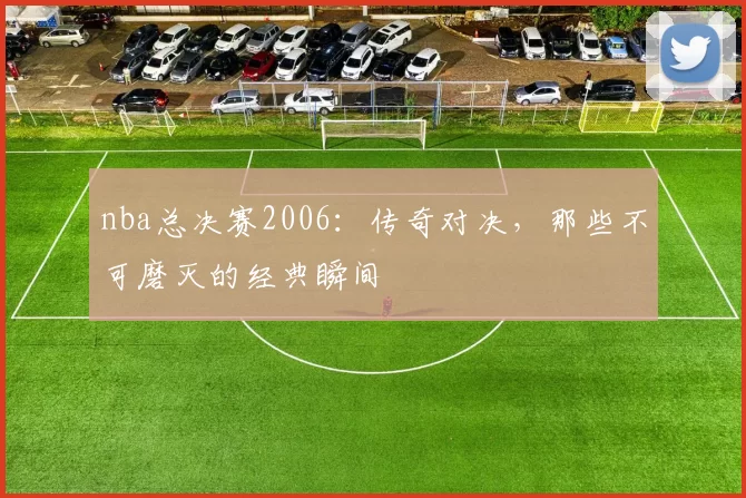 nba总决赛2006：传奇对决，那些不可磨灭的经典瞬间