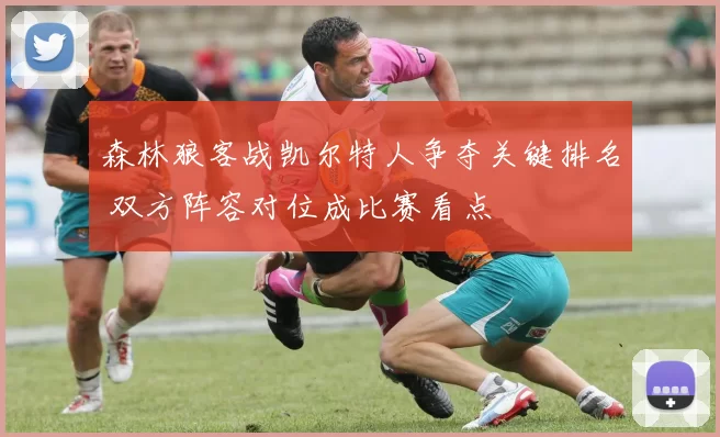 森林狼客战凯尔特人争夺关键排名 双方阵容对位成比赛看点